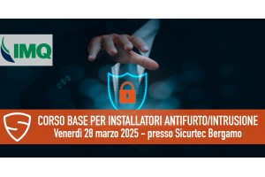 Corso base IMQ per installatori impianti allarme e intrusione